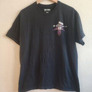 Rat Fink Shirt Mens Large Black Born Bad Ed Big Daddy Roth Hot Rod Graphic Buick